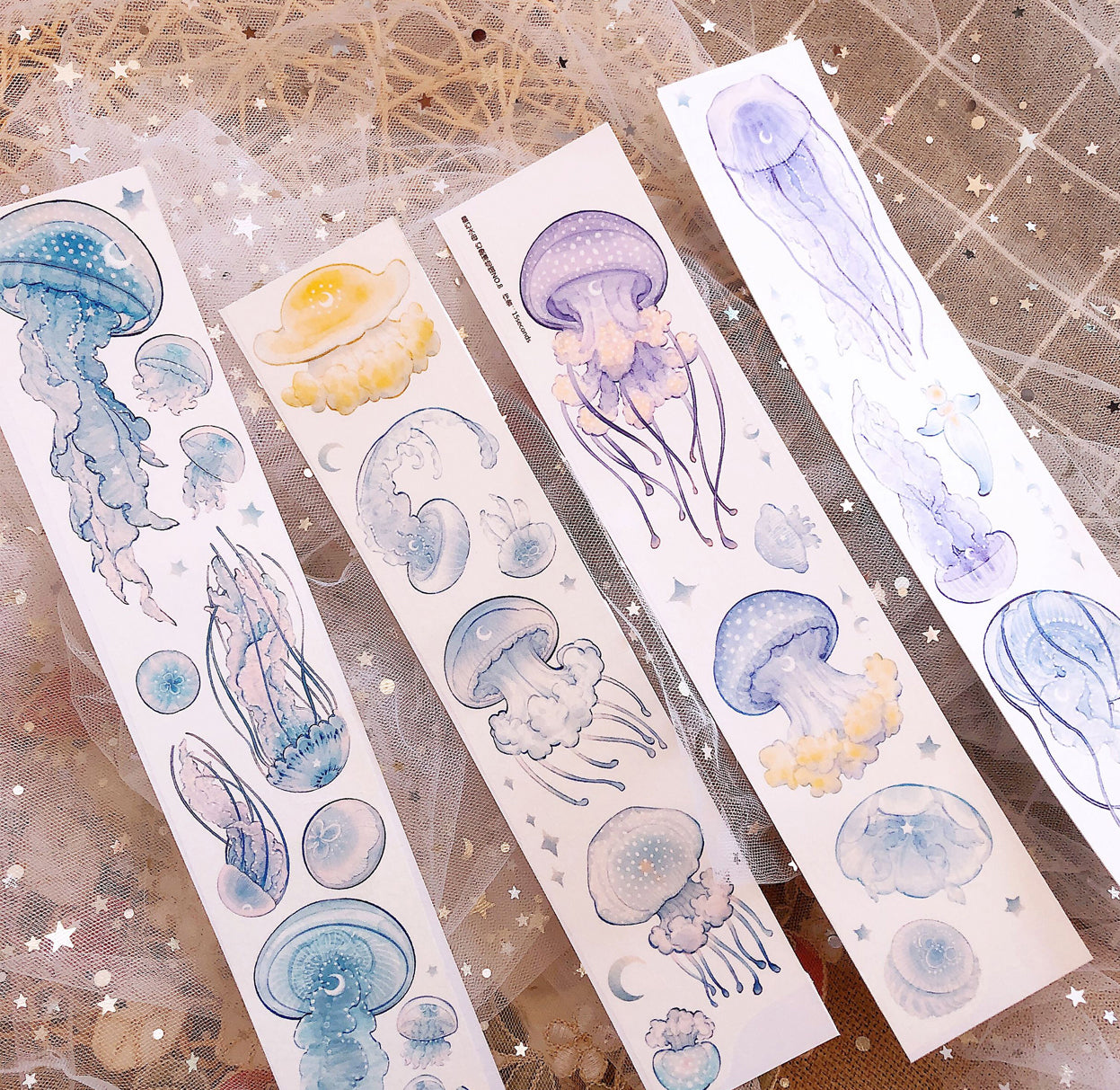 Mirage Museum Masking Tape: Starlight Jellyfish