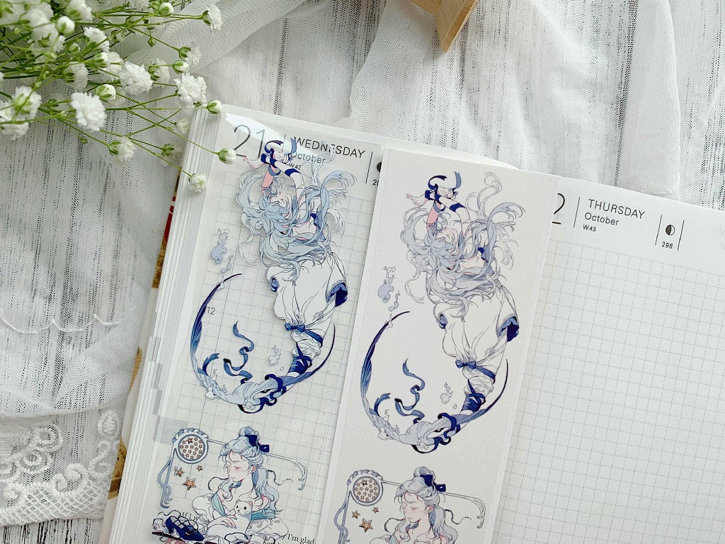 Mist Forest Masking Tape: Miss Mermaid