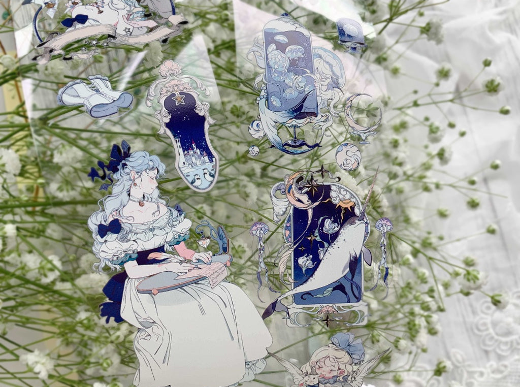 Mist Forest Masking Tape: Miss Mermaid