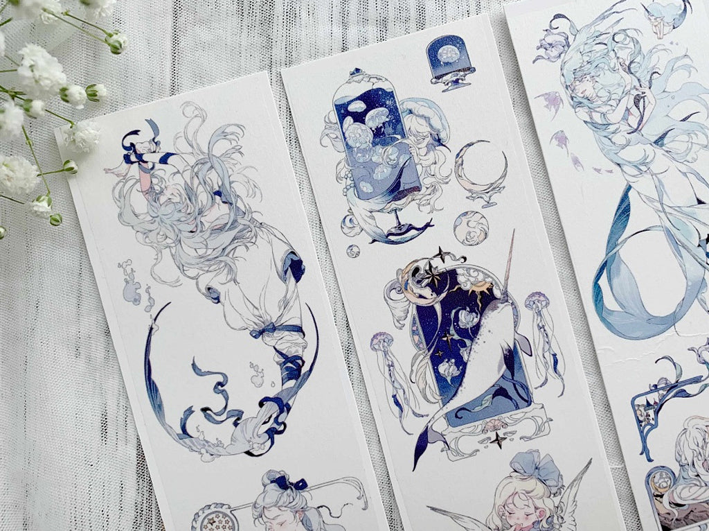 Mist Forest Masking Tape: Miss Mermaid