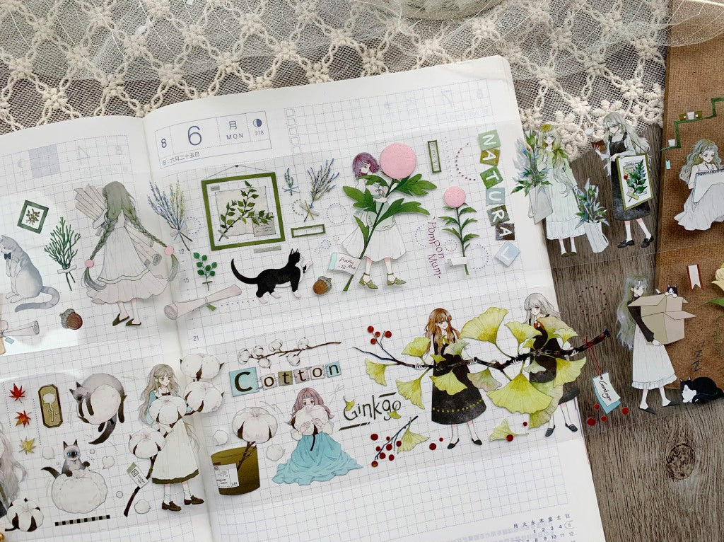 Mist Forest Masking Tape: Nature Laboratory