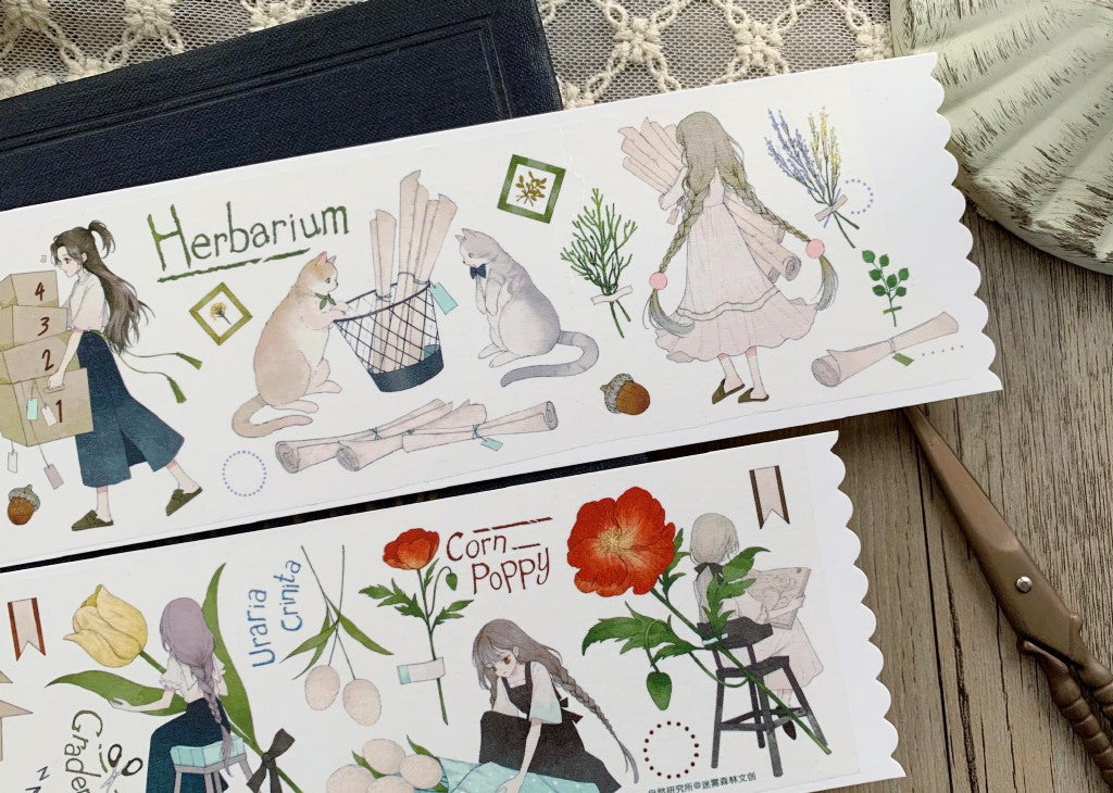 Mist Forest Masking Tape: Nature Laboratory