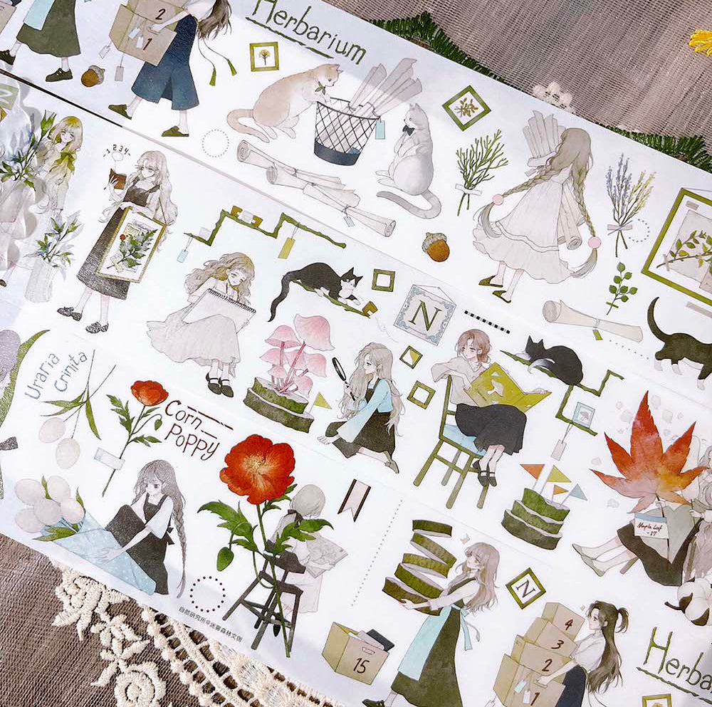 Mist Forest Masking Tape: Nature Laboratory