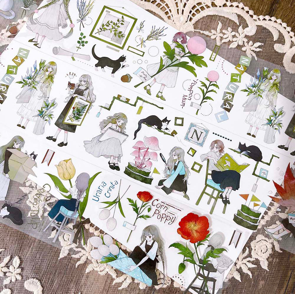 Mist Forest Masking Tape: Nature Laboratory