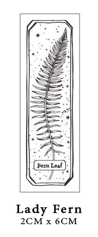 Misty Forest Series Rubber Stamps