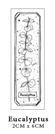 Misty Forest Series Rubber Stamps