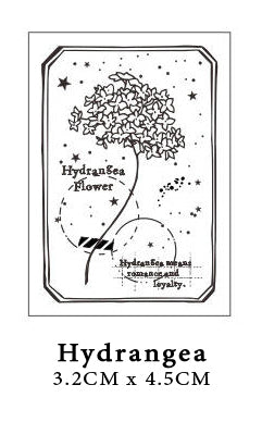 Misty Forest Series Rubber Stamps
