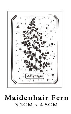 Misty Forest Series Rubber Stamps