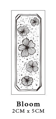 Misty Forest Series Rubber Stamps