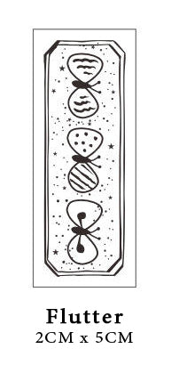 Misty Forest Series Rubber Stamps