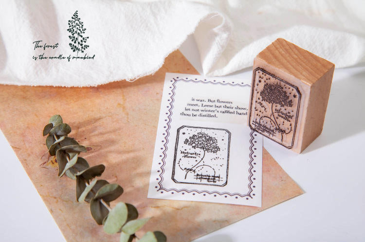 Misty Forest Series Rubber Stamps