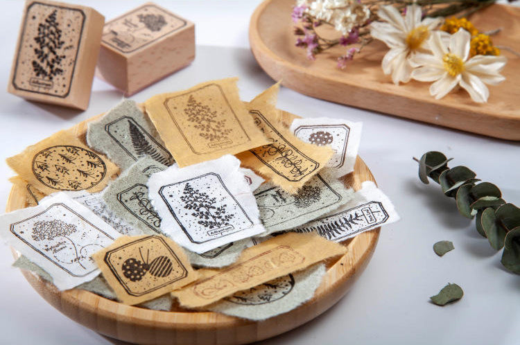 Misty Forest Series Rubber Stamps