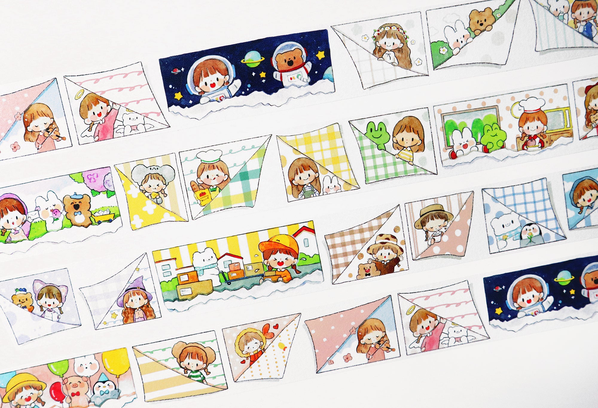 Molinta Washi Tape: Corner Corner