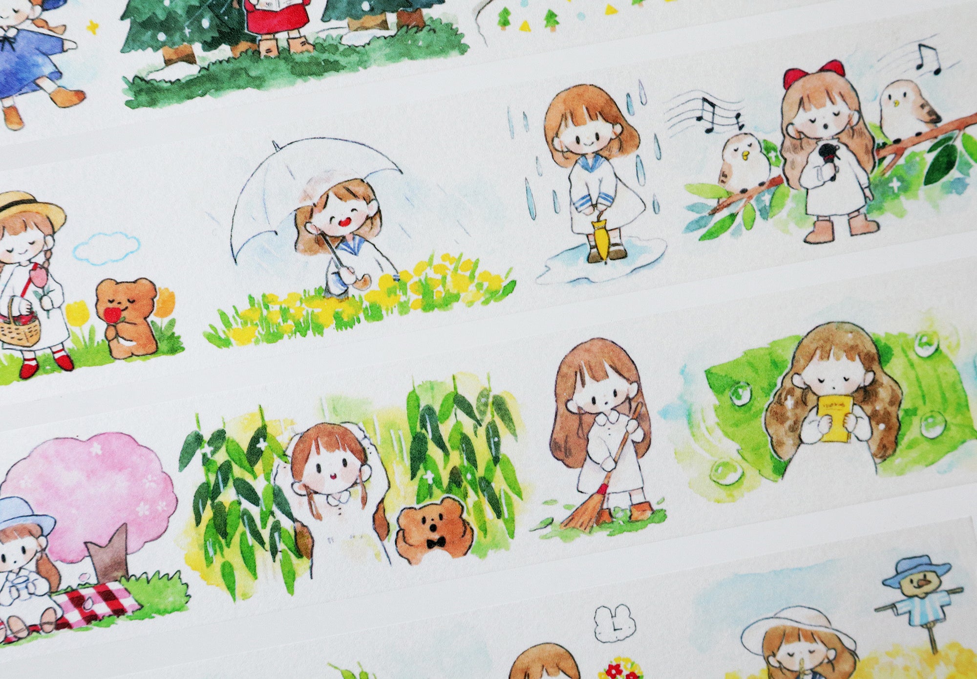 Molinta Washi Tape: Four Seasons