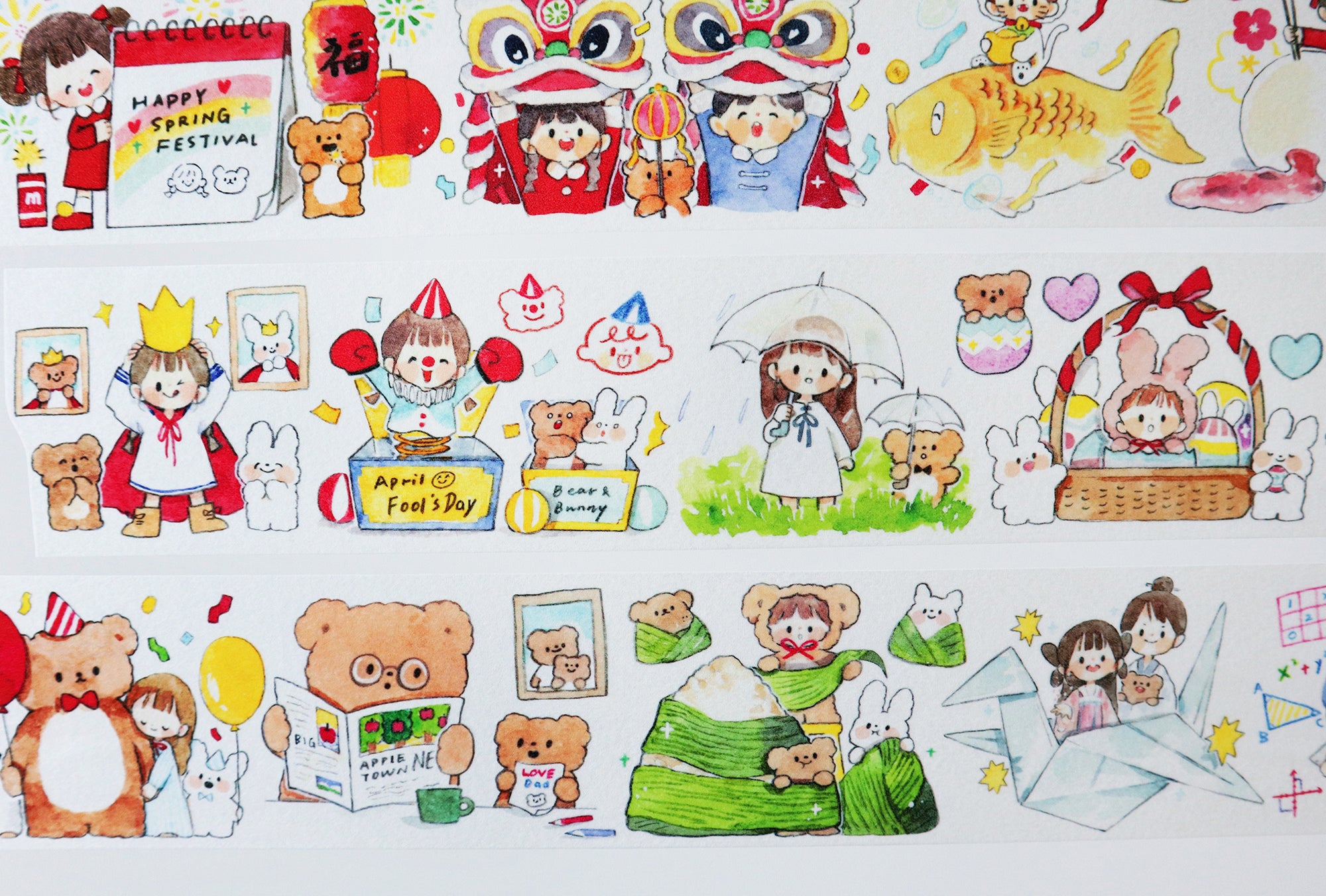 Molinta Washi Tape: Holiday