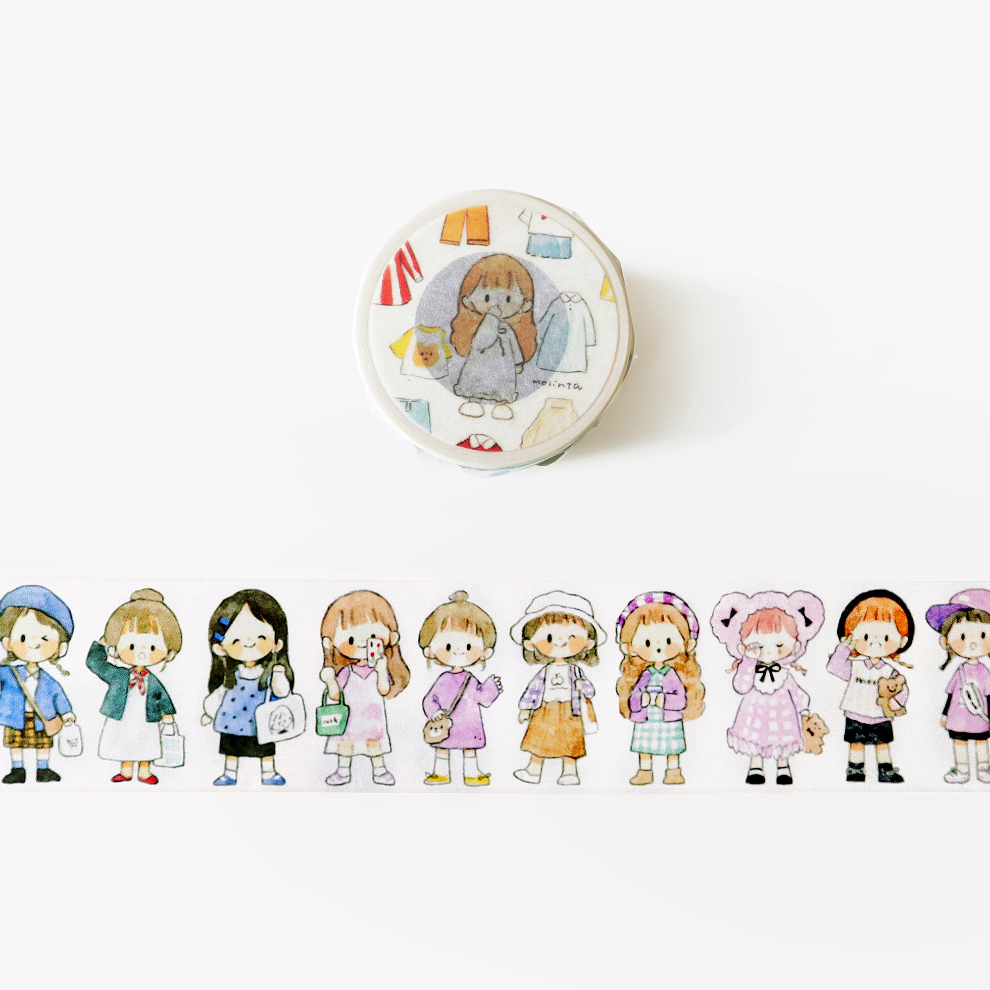 Molinta Washi Tape: Wardrobe