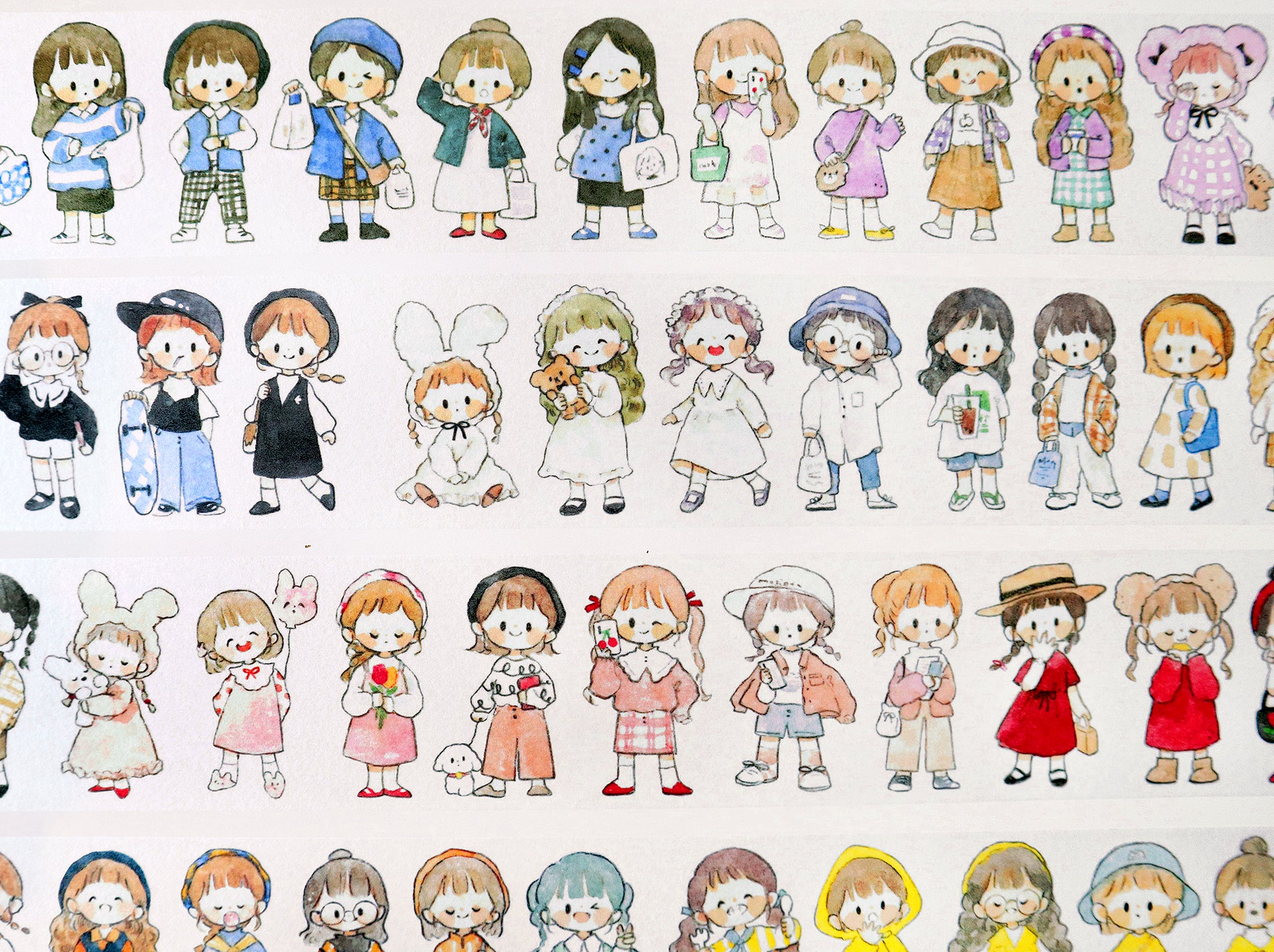 Molinta Washi Tape: Wardrobe