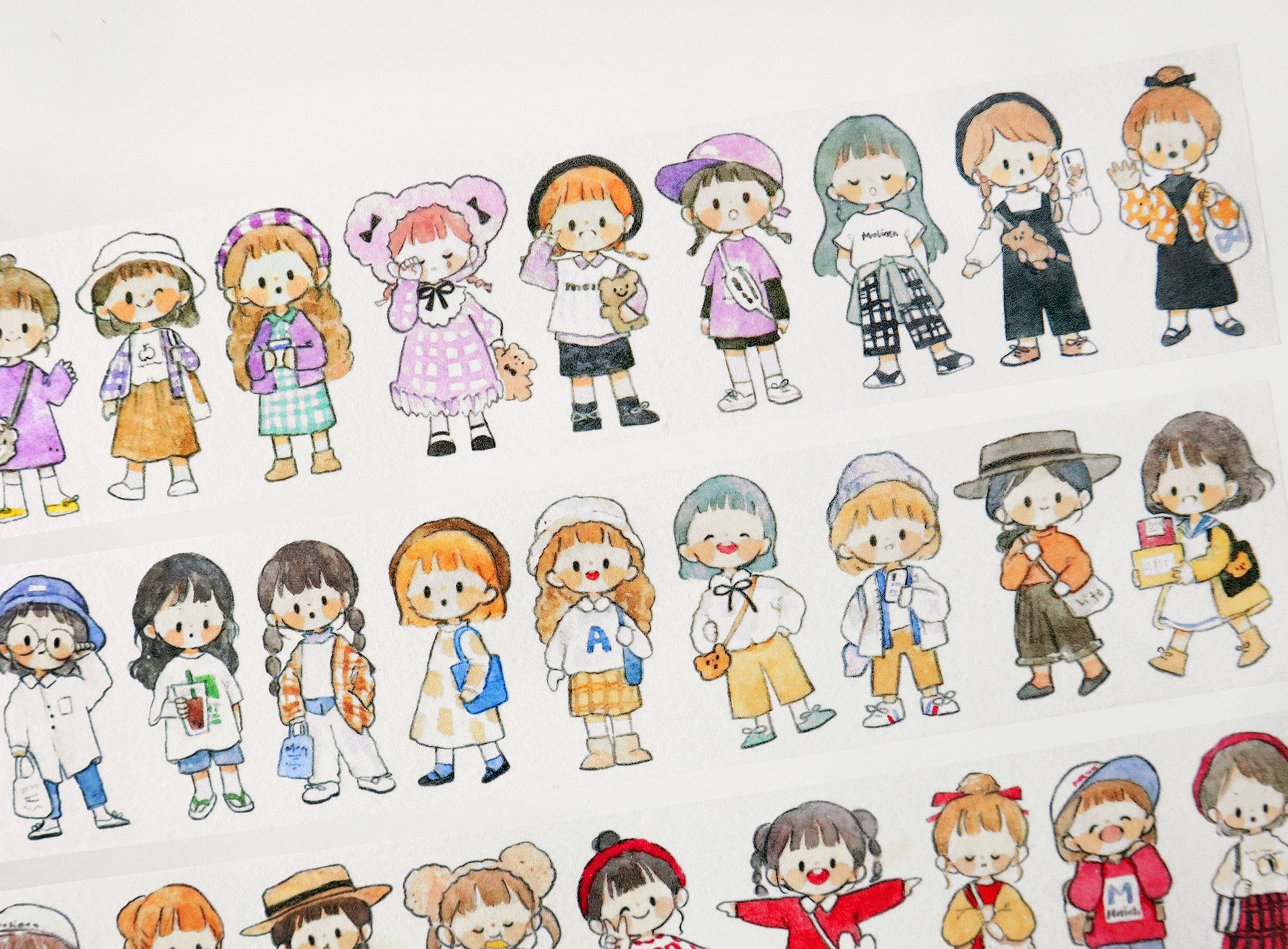 Molinta Washi Tape: Wardrobe