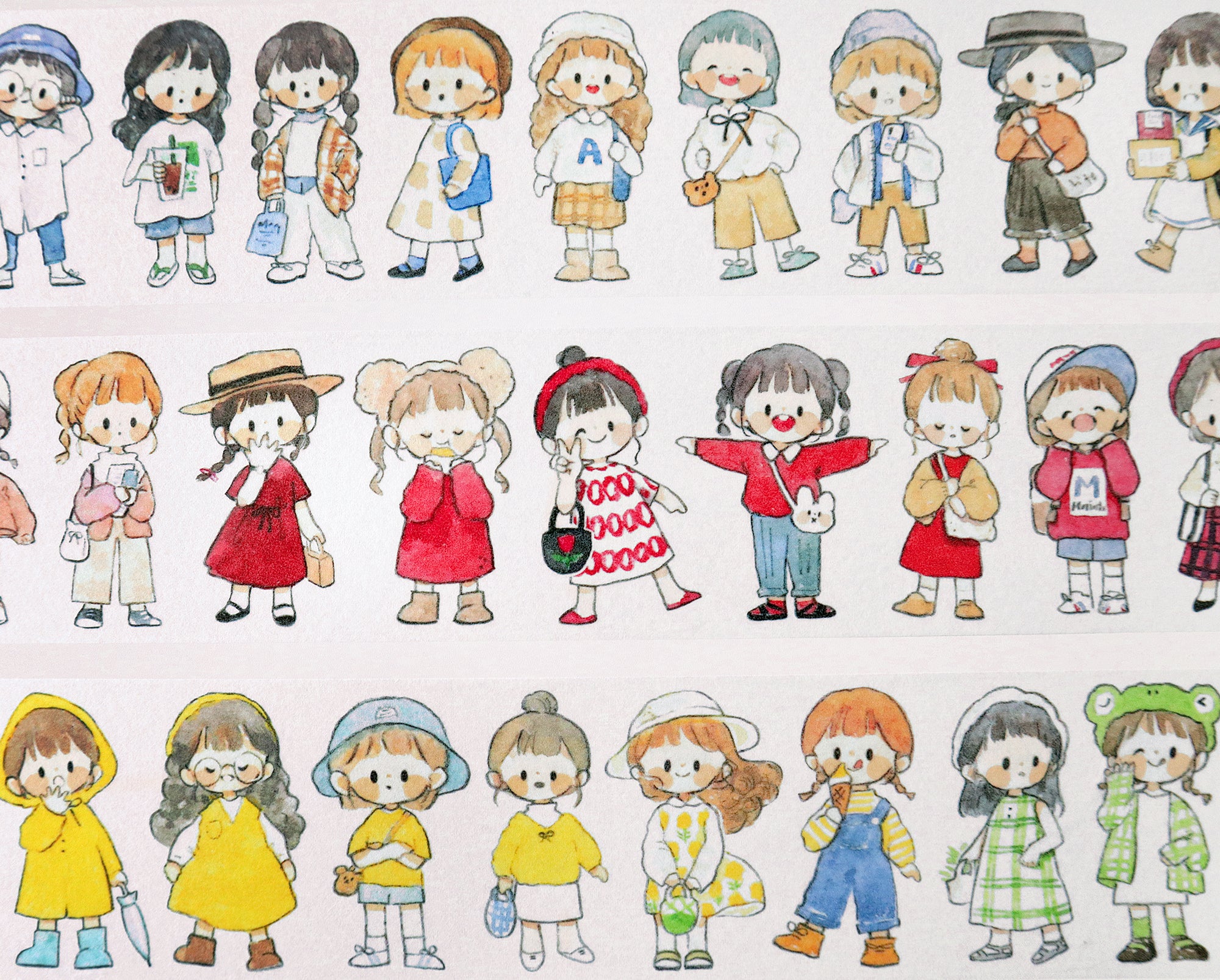 Molinta Washi Tape: Wardrobe