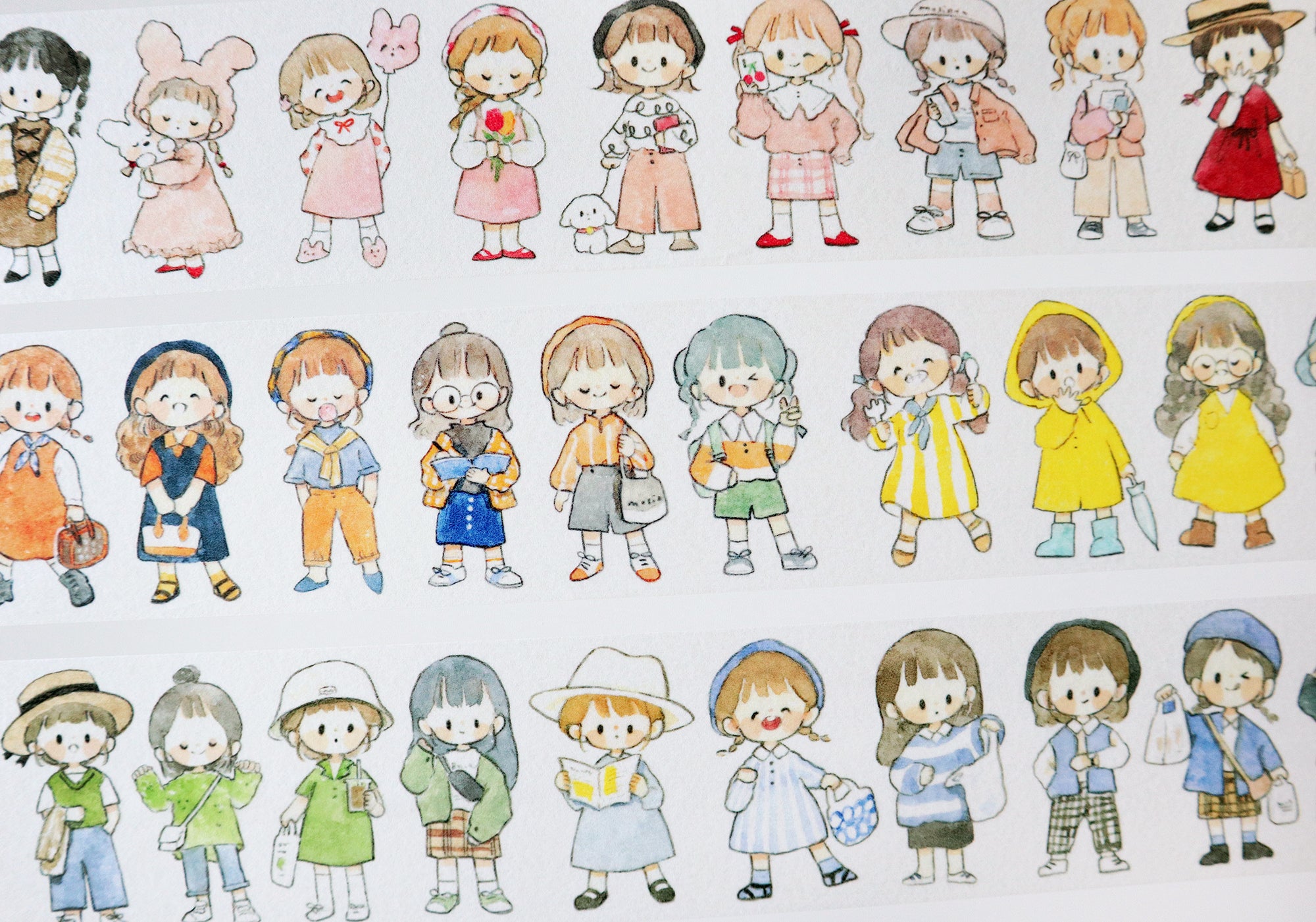 Molinta Washi Tape: Wardrobe