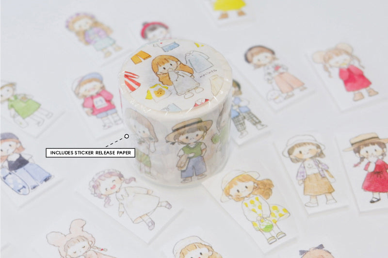 Molinta Washi Tape: Wardrobe