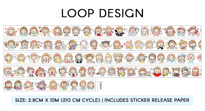 Molinta Washi Tape: Mood