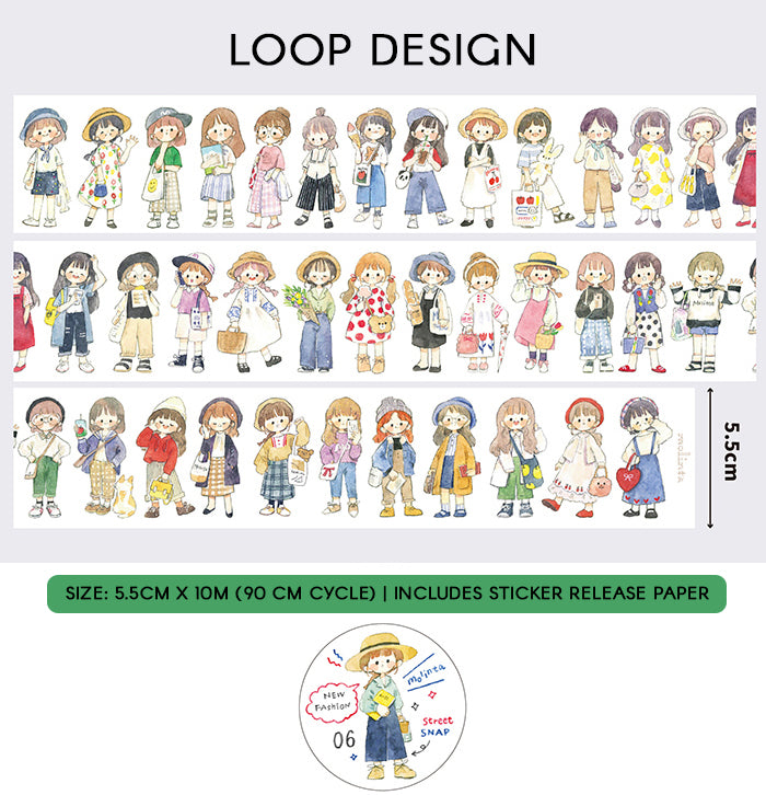 Molinta Washi Tape: Street Snaps