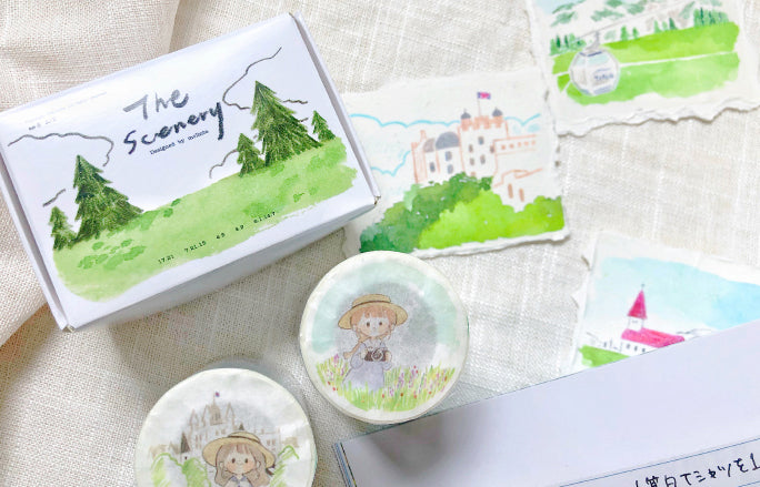 Molinta Washi Tape: The Scenery