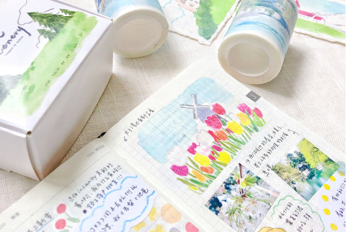 Molinta Washi Tape: The Scenery
