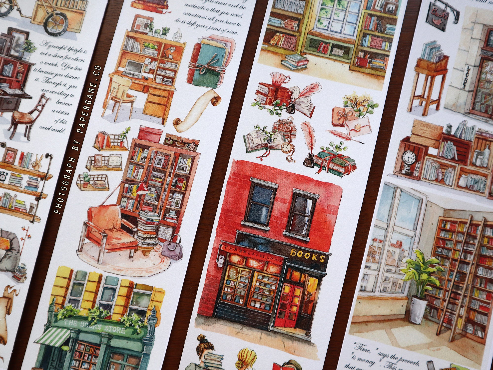 Moodtape: Book Shop Washi Tape