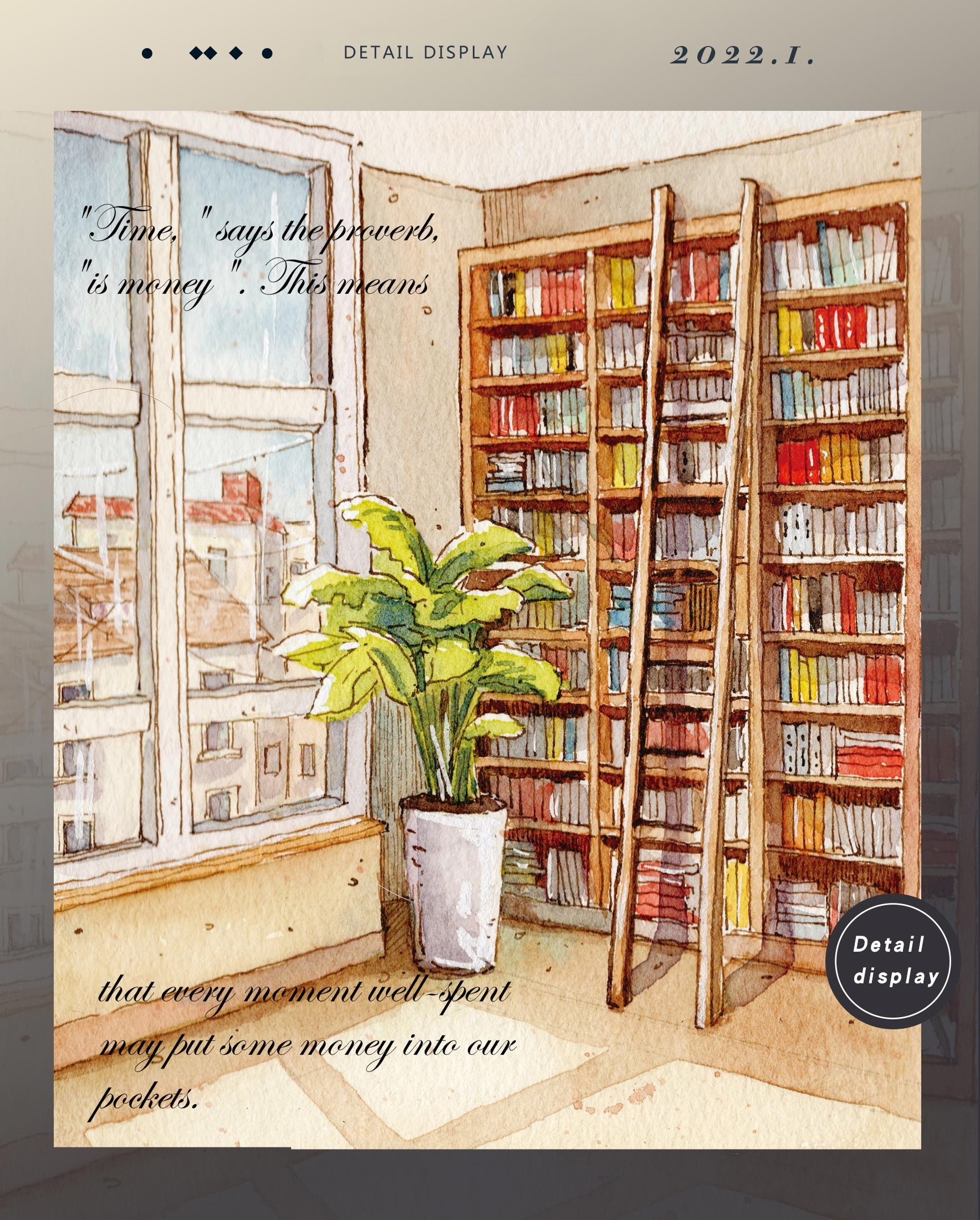 Moodtape: Book Shop Washi Tape