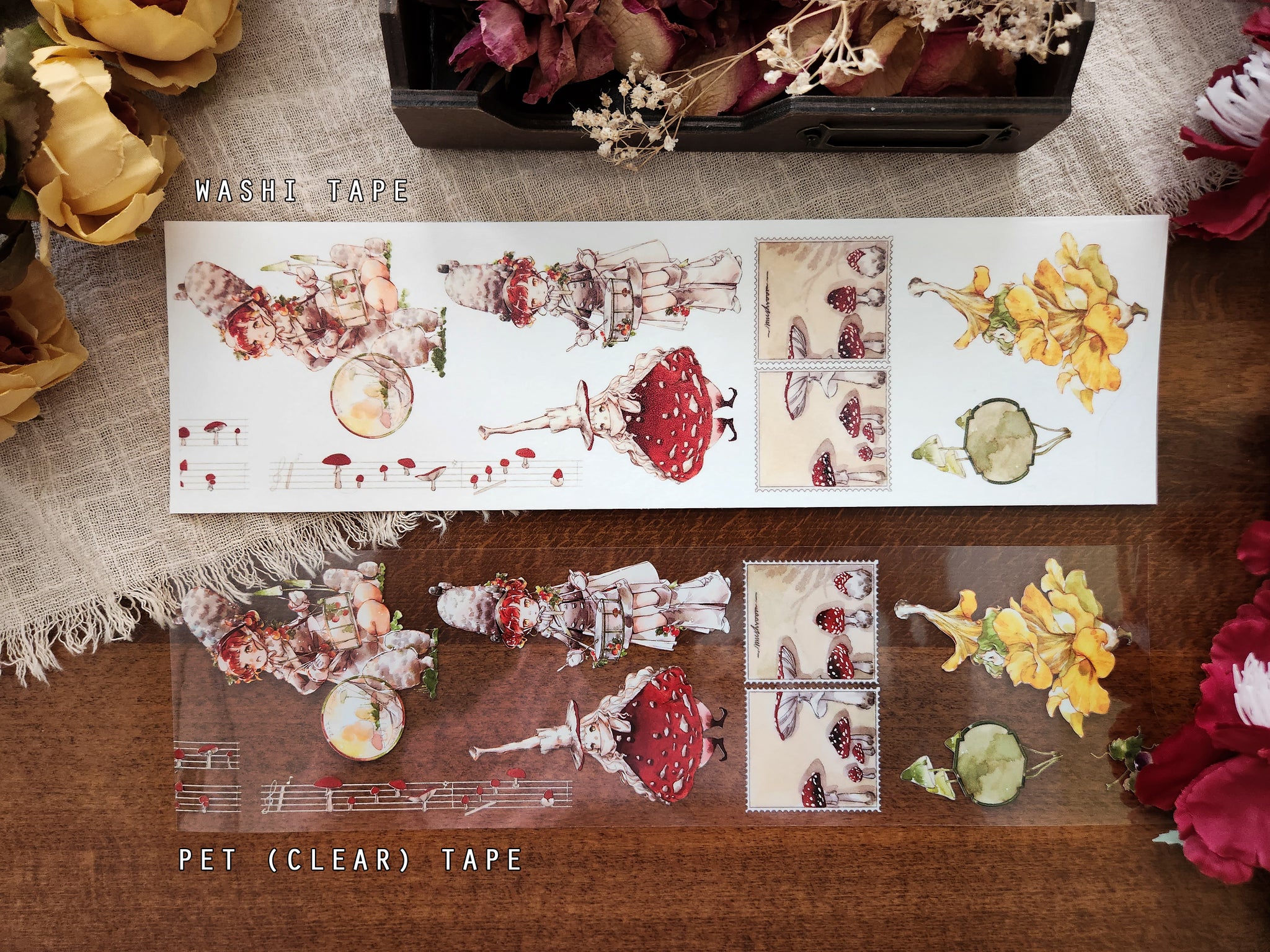 Moodtape: Mushroom Adventures Masking Tape