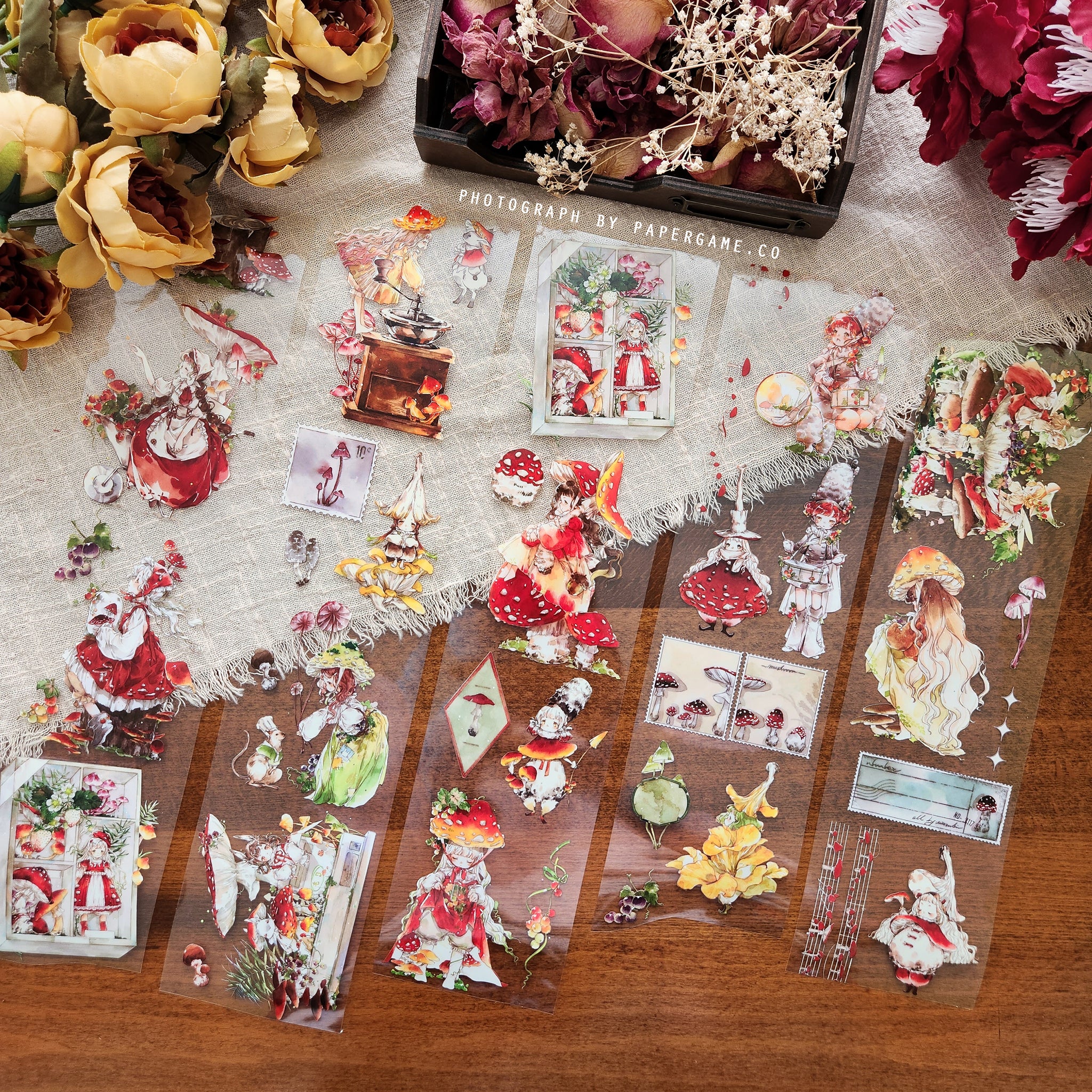 Moodtape: Mushroom Adventures Masking Tape