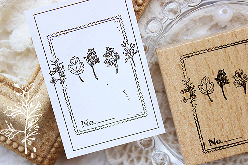 Little Cottage Series Wooden Stamps