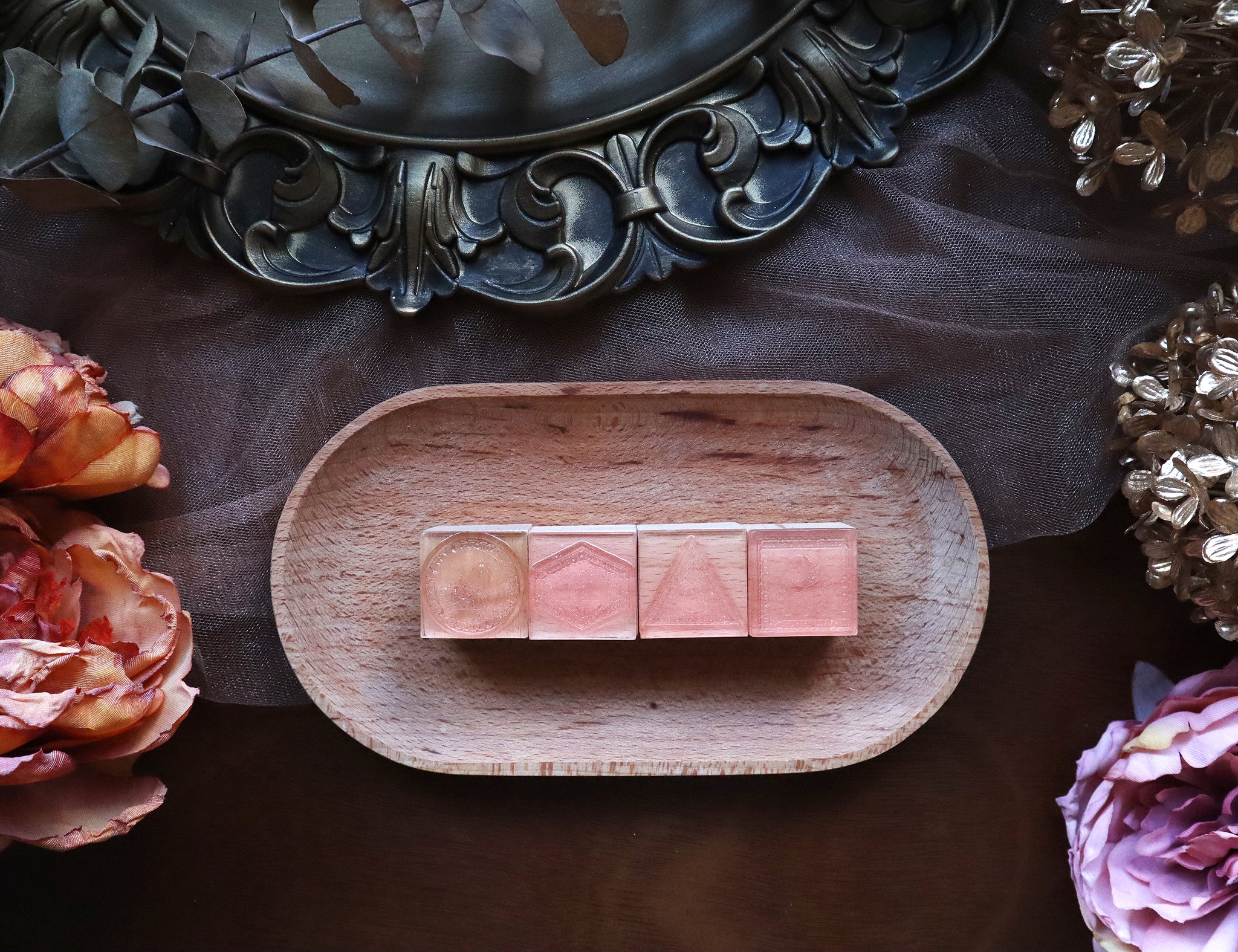 Scenery Postage Stamps Wood Mounted Stamps