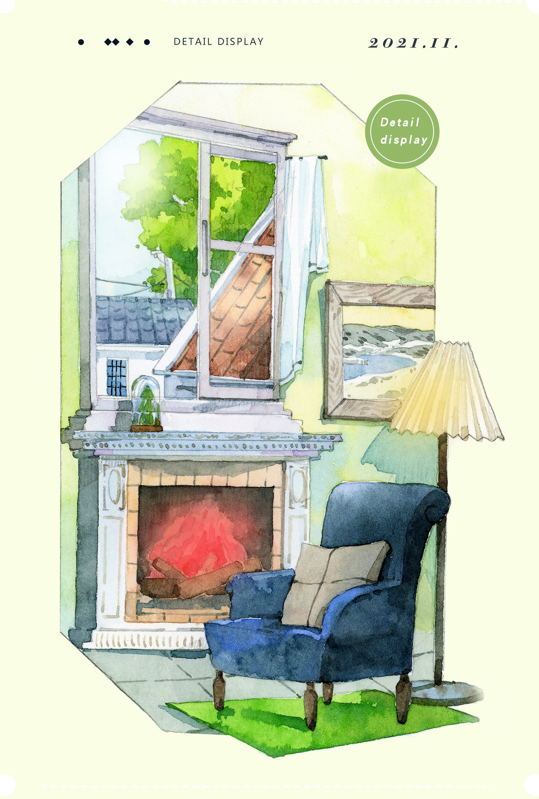 Moodtape: Views from the Window Washi Tape