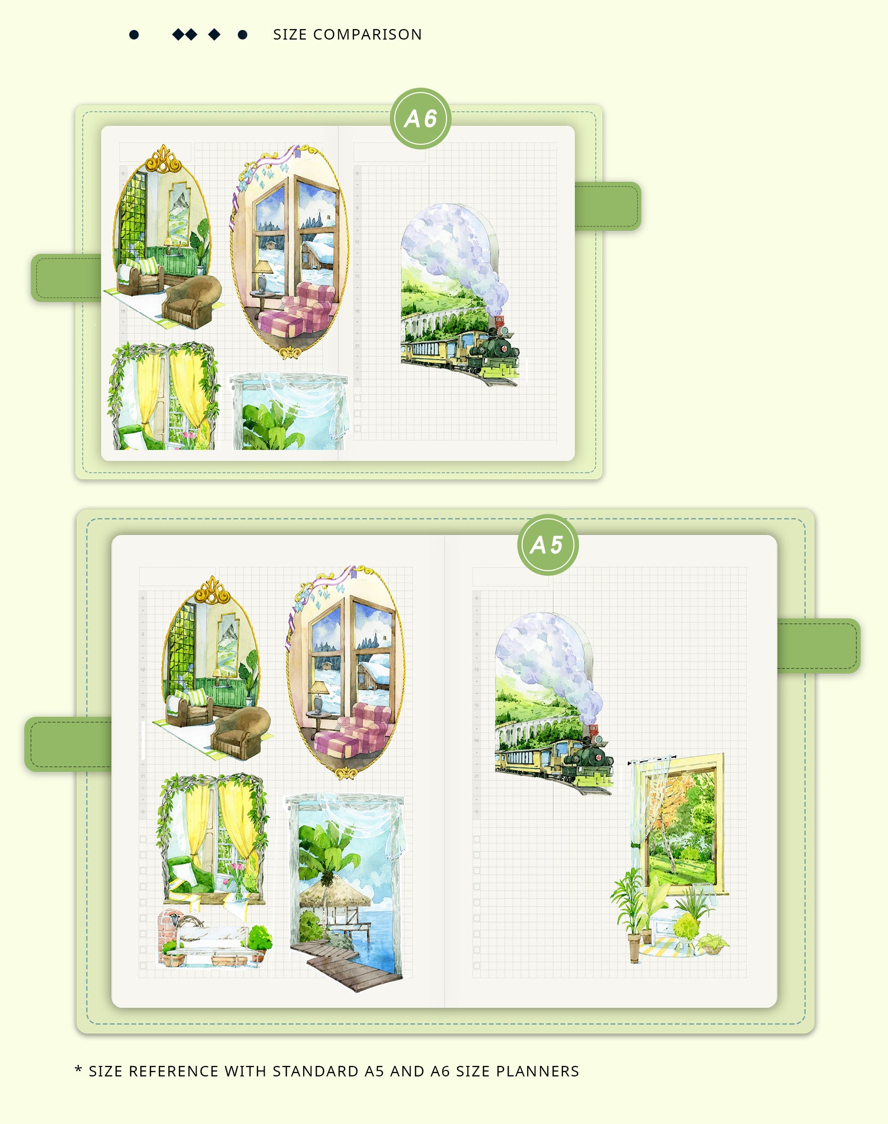 Moodtape: Views from the Window Washi Tape