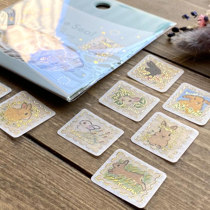 Moriyama Schinako x Papier Platz Stickers Pack: Bunny