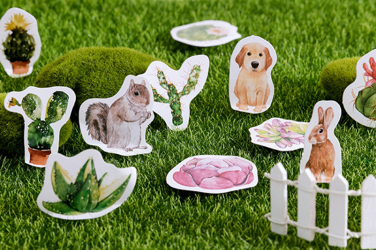 Morning on the Farmstead Box Sticker Set