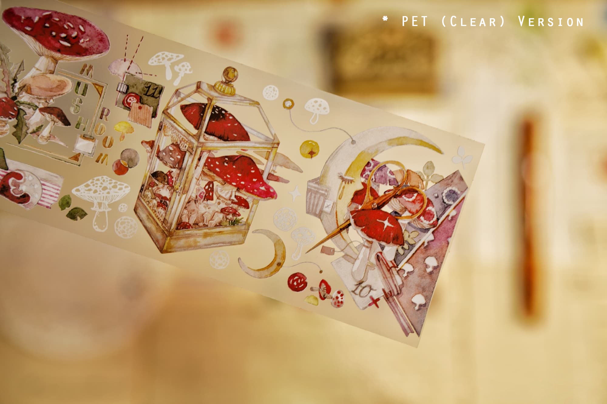 Mushroom Fantasia Washi Tape