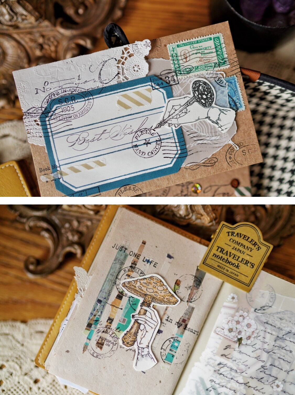 Benchu Studio: Mushroom Collector Stamps (Set B)