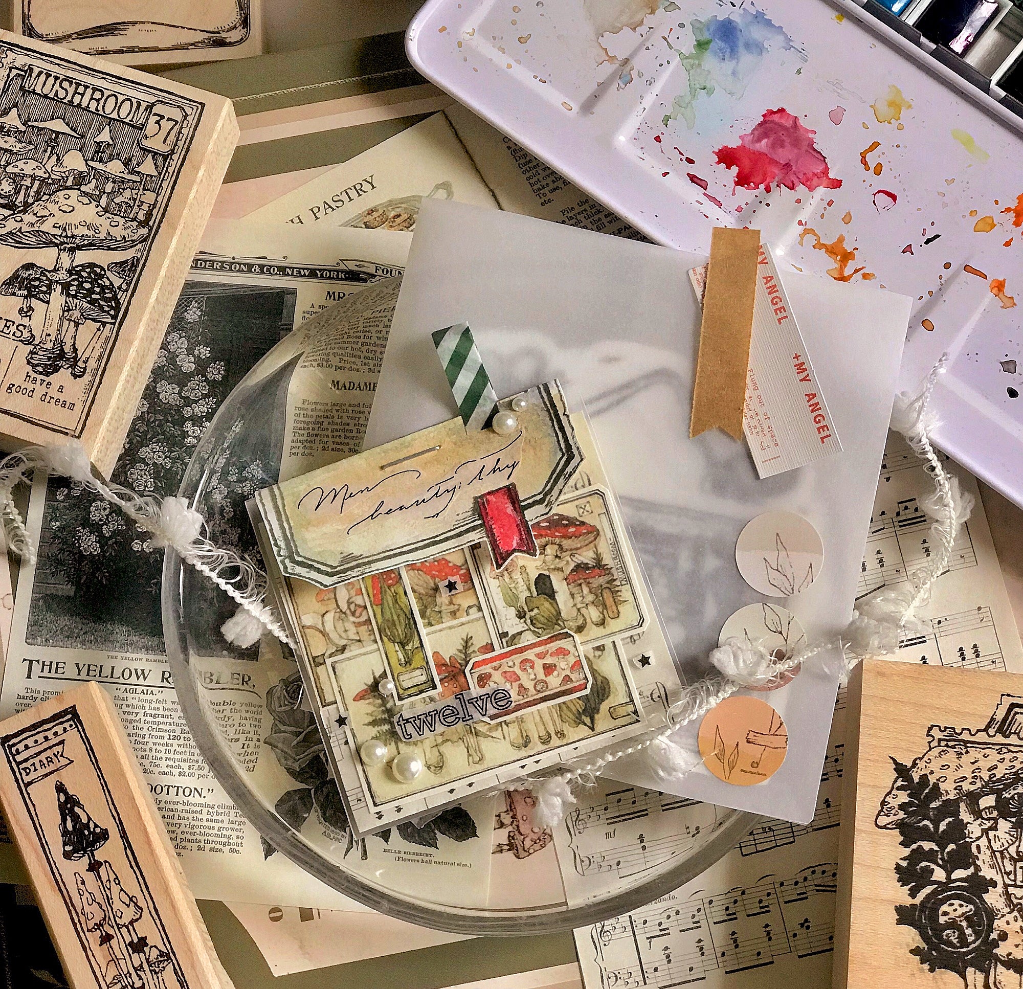 Benchu Studio: Mushroom Collector Stamps (Set C)