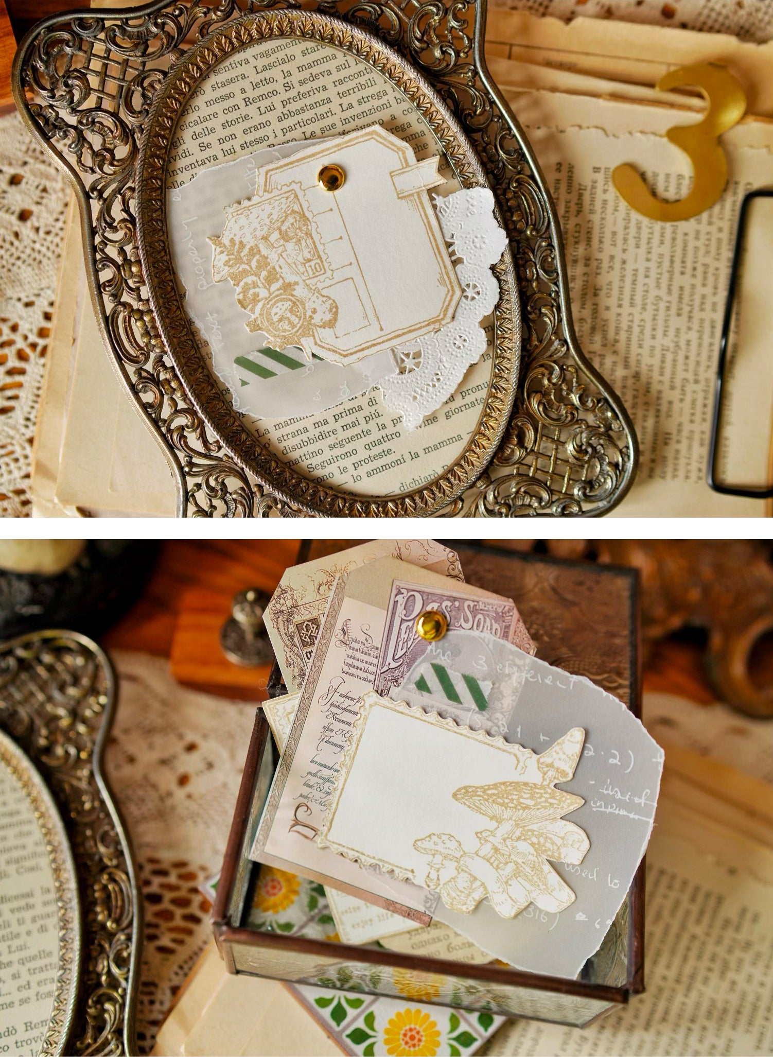 Benchu Studio: Mushroom Collector Stamps (Set C)