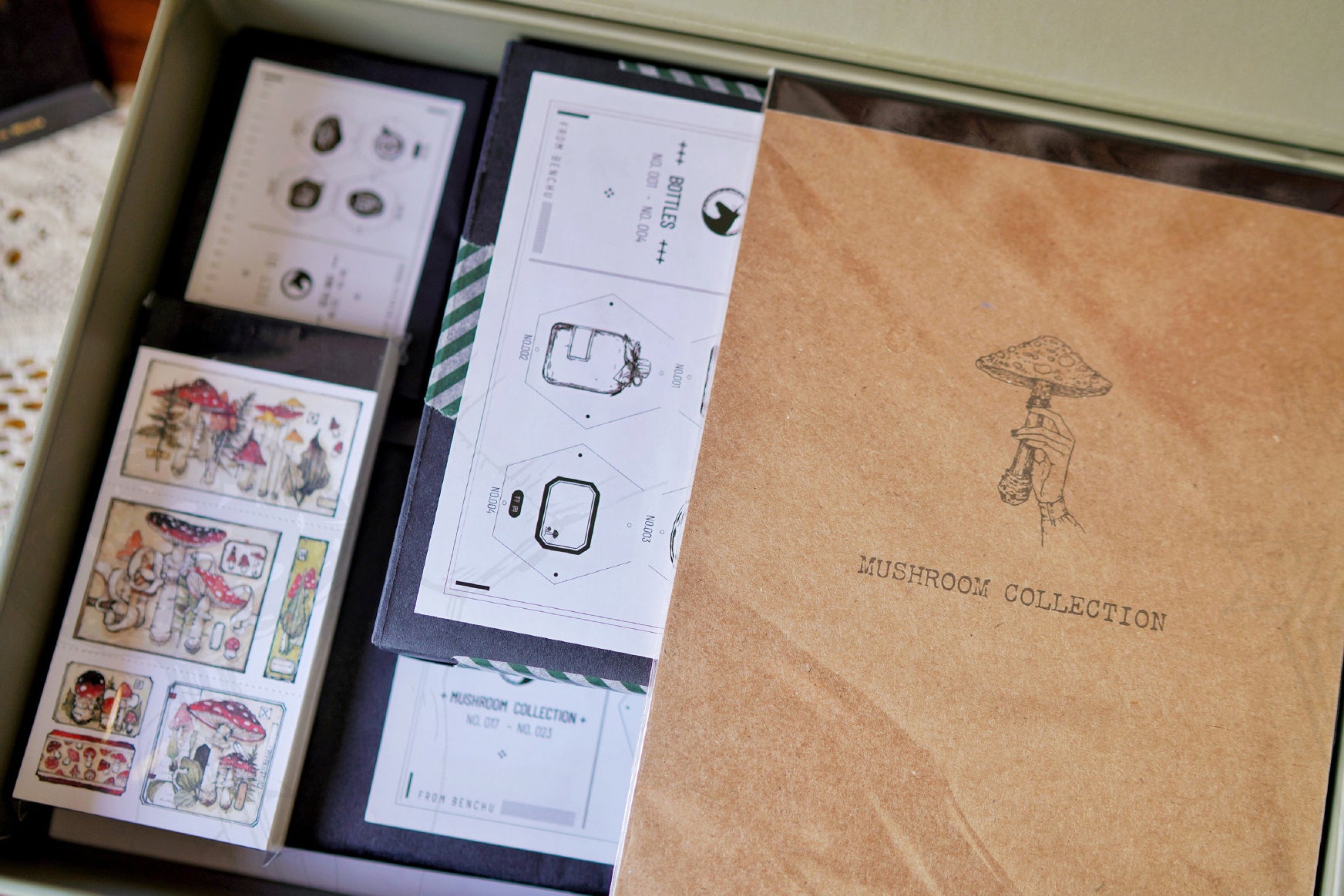 Benchu Studio: Mushroom Collector Stamps Complete Box Set