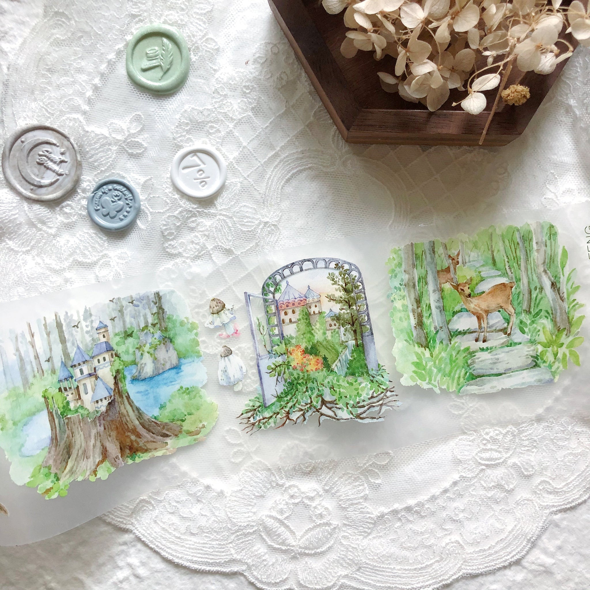 Mushroom Wonderland Masking Tape