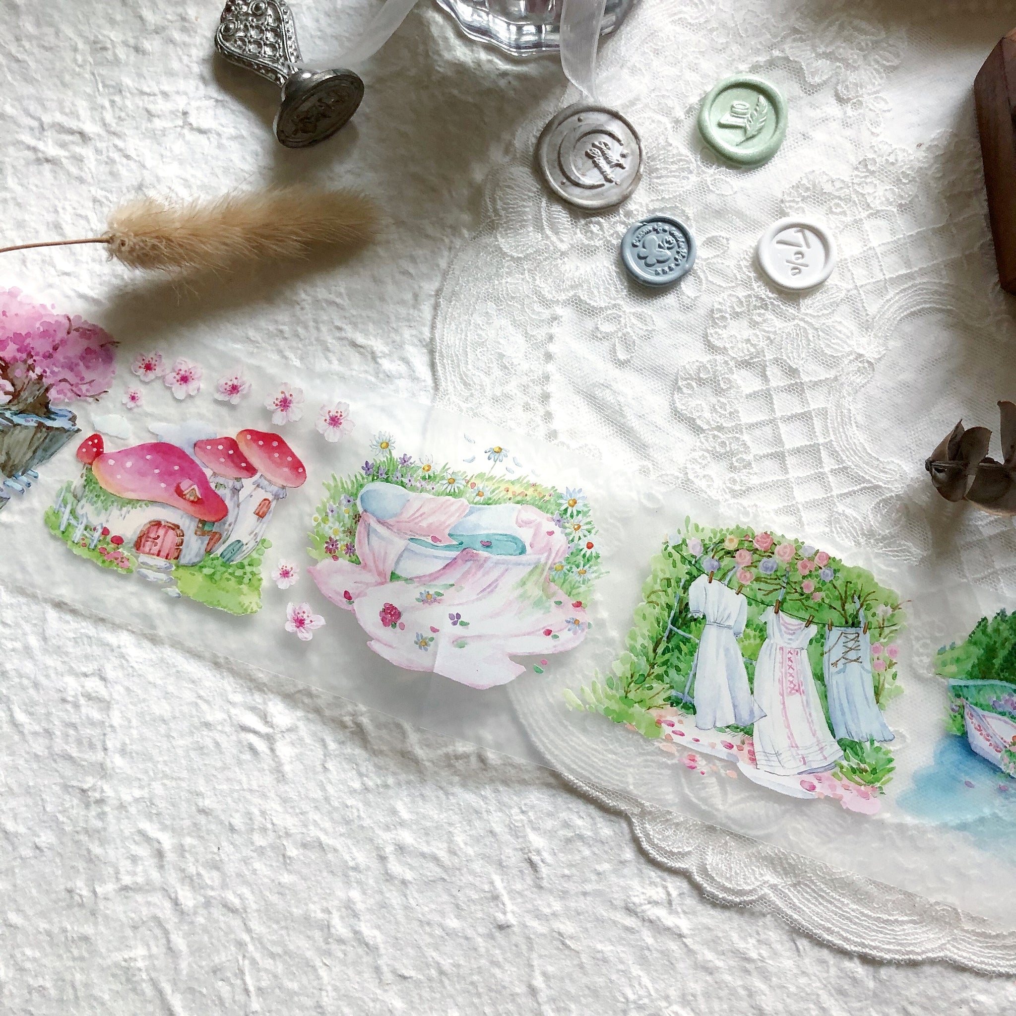 Mushroom Wonderland Masking Tape