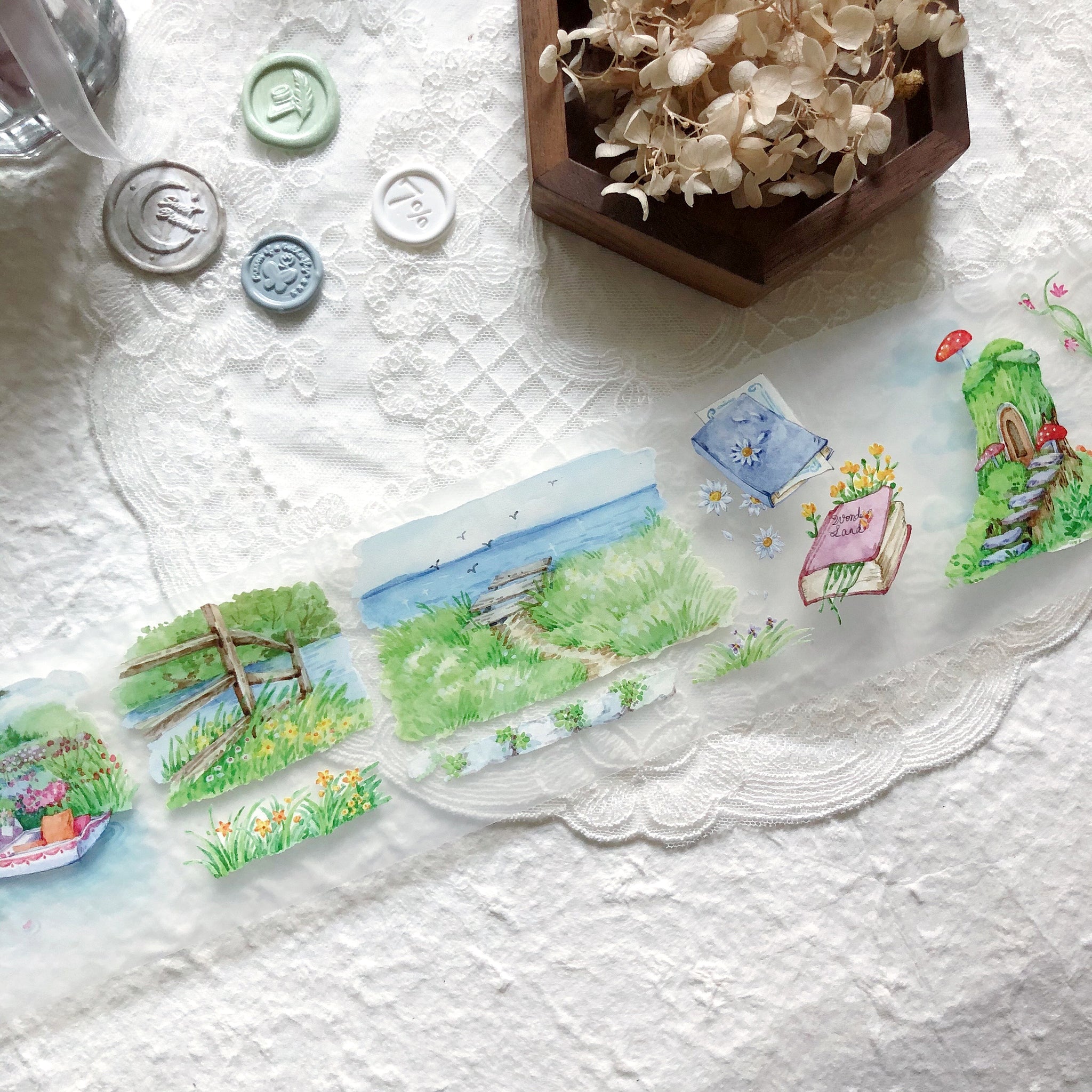 Mushroom Wonderland Masking Tape