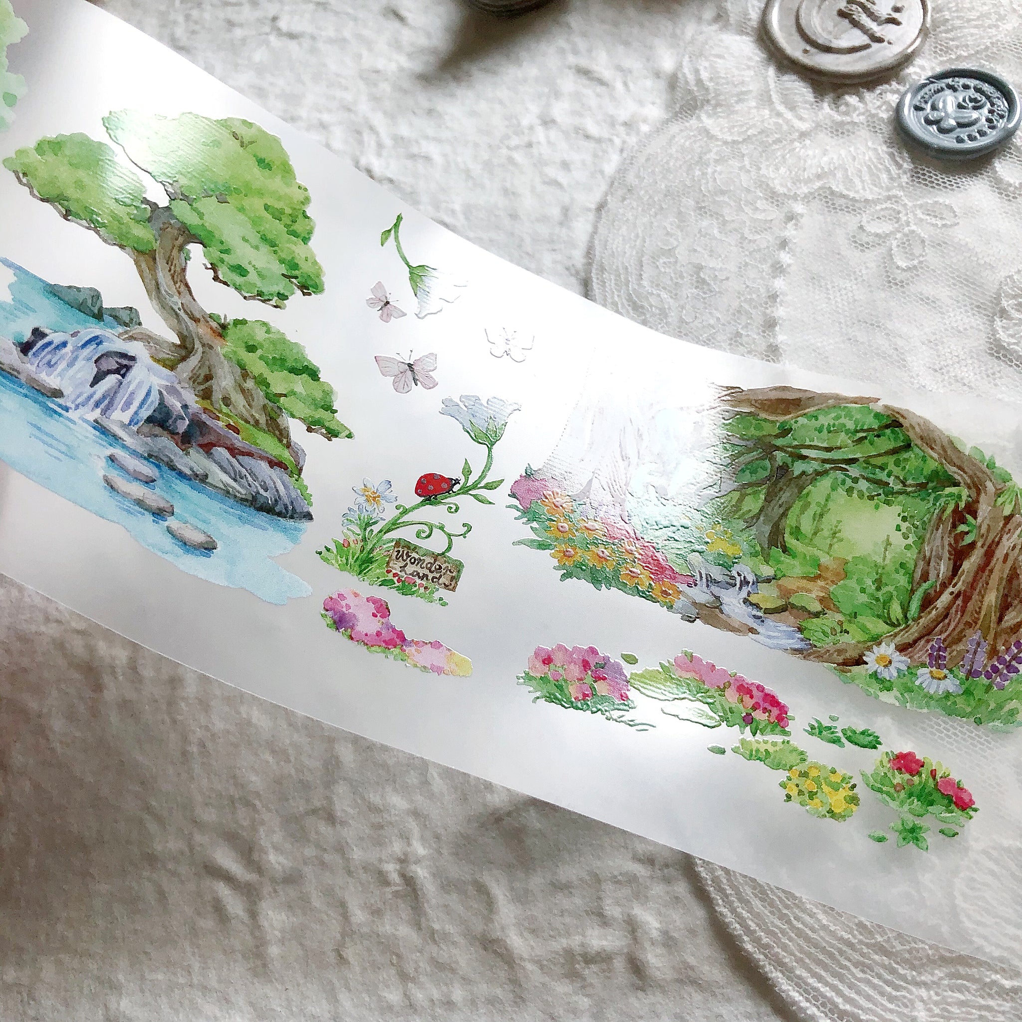 Mushroom Wonderland Masking Tape