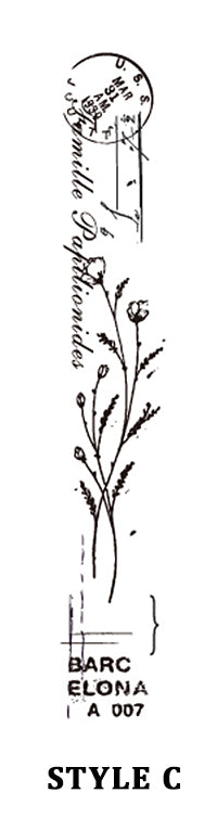 Natural Concerto Wooden Stamps