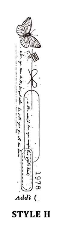 Natural Concerto Wooden Stamps